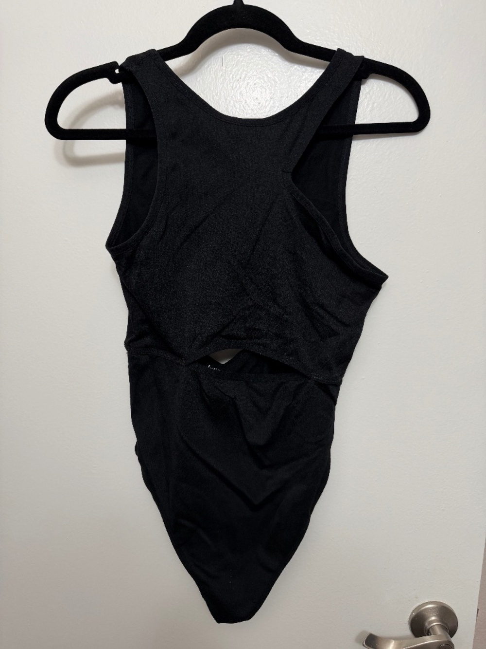 Colsie Women's Asymmetrical Cut-Out Seamless Bodysuit - Size XL